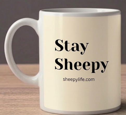 "Stay Sheepy" Coffee Sheep Mug