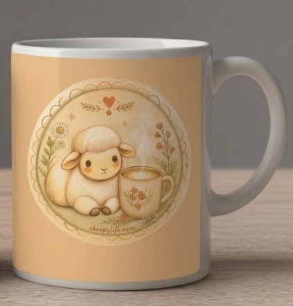 "Stay Sheepy" Coffee Sheep Mug