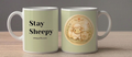"Stay Sheepy" Coffee Sheep Mug