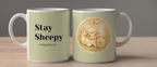 "Stay Sheepy" Coffee Sheep Mug