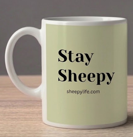"Stay Sheepy" Coffee Sheep Mug