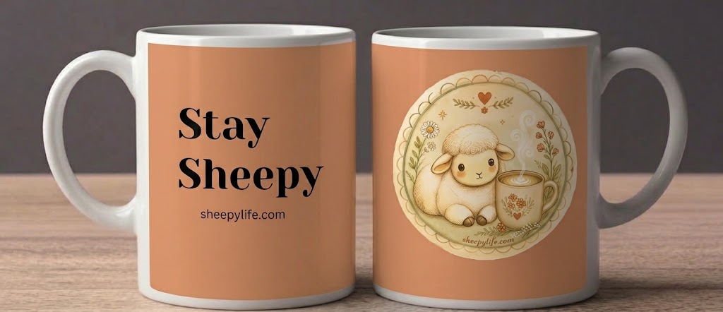 "Stay Sheepy" Coffee Sheep Mug