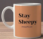 "Stay Sheepy" Coffee Sheep Mug
