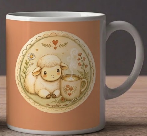 "Stay Sheepy" Coffee Sheep Mug