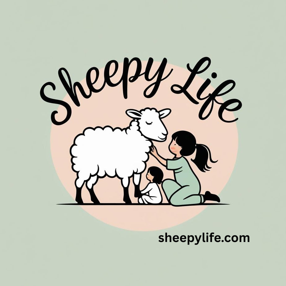 Sheep and 2 girls sticker 