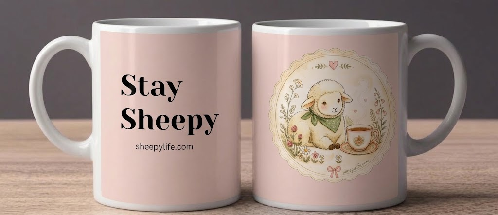 "Stay Sheepy" Tea Sheep Mug