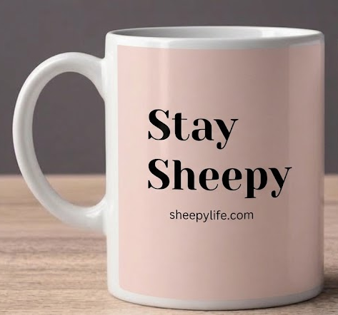 "Stay Sheepy" Tea Sheep Mug