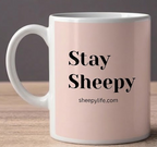 "Stay Sheepy" Tea Sheep Mug
