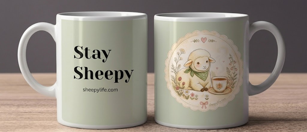 "Stay Sheepy" Tea Sheep Mug
