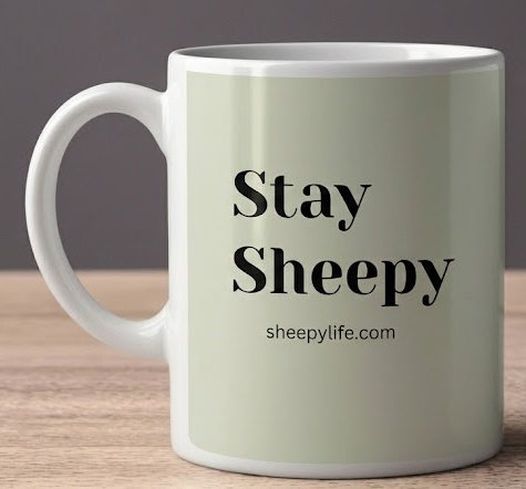 "Stay Sheepy" Tea Sheep Mug