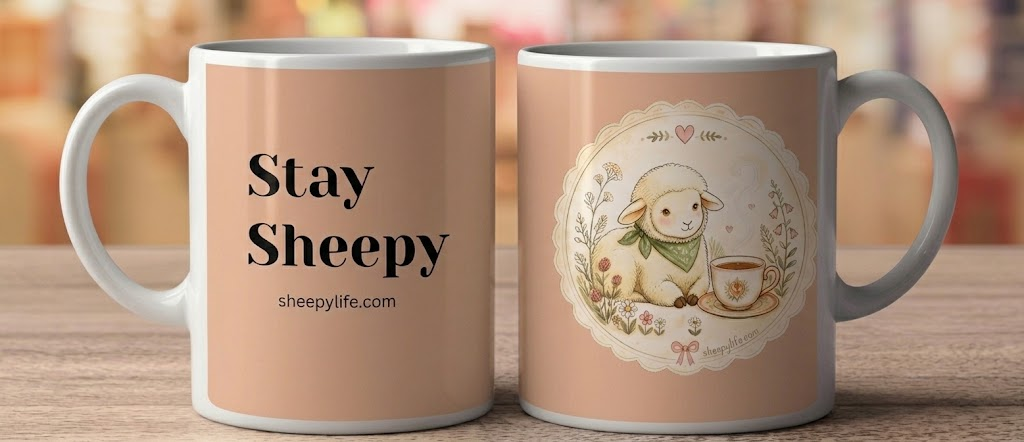 "Stay Sheepy" Tea Sheep Mug