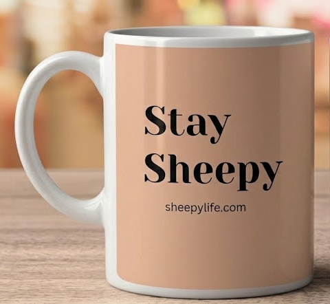 "Stay Sheepy" Tea Sheep Mug