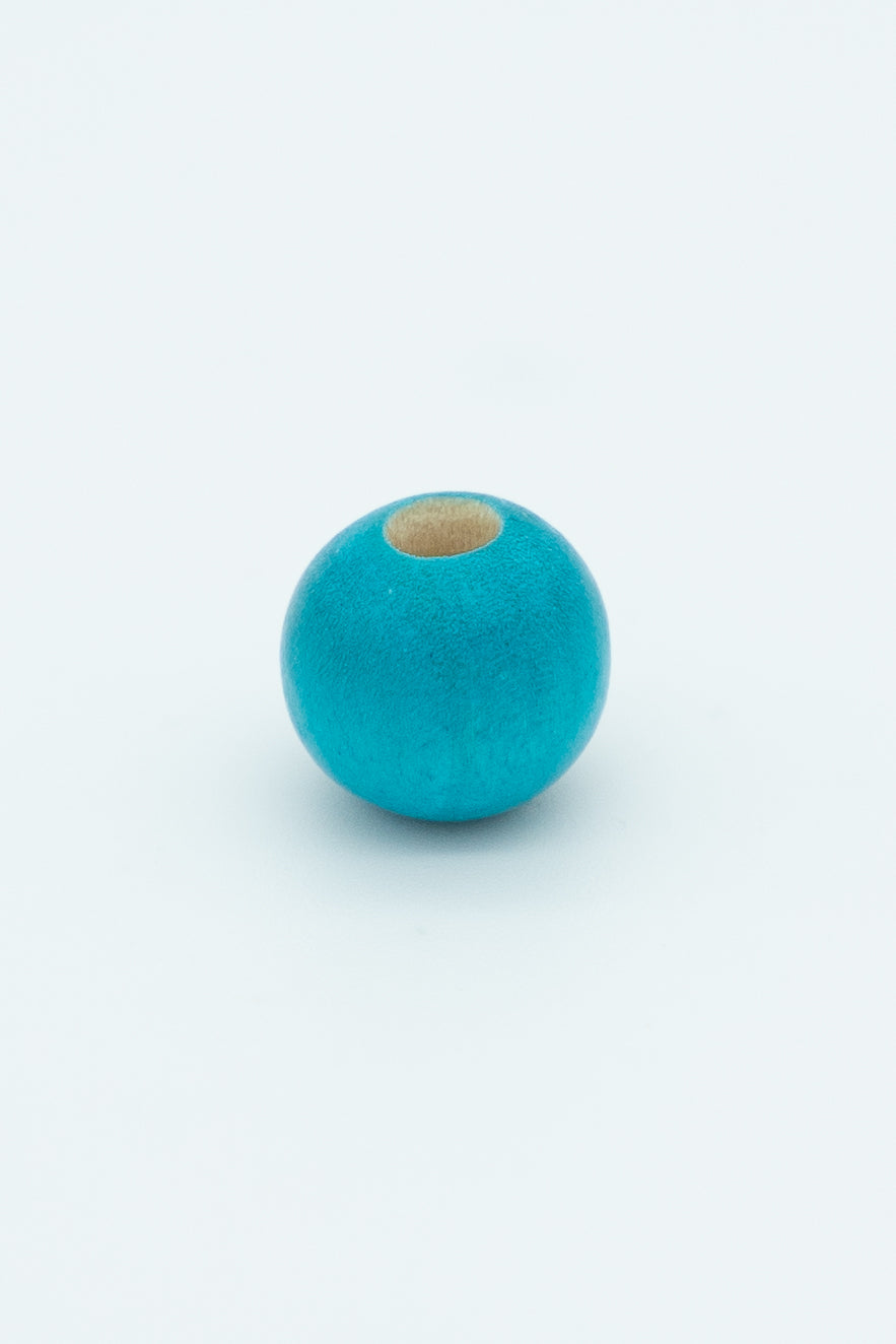 Turqoise wooden bead you can choose for your wool bracelet